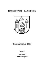 Band I Haushaltssatzung und Haushaltsplan (pdf 1,12 - Amt-Neuhaus