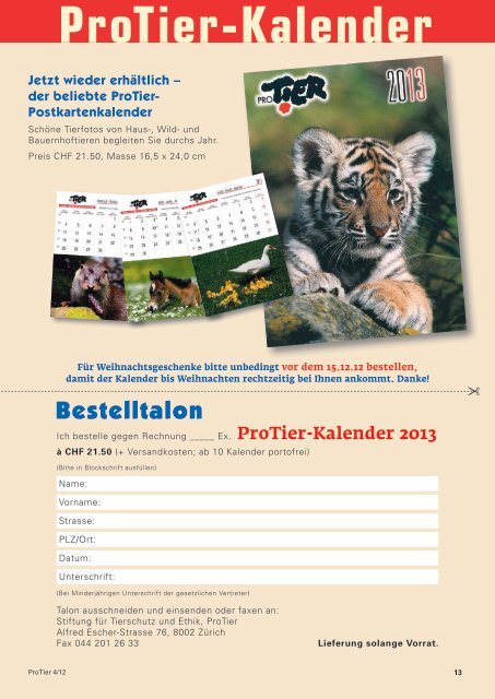 Heft 4/2012 - Pro Tier