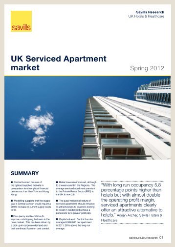 UK Serviced Apartment market report