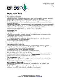 StallClean Profi - DESINTEC