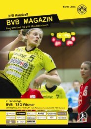 TSG Wismar - Borussia Dortmund Handball