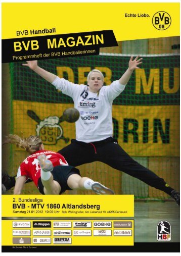 MTV 1860 Altlandsberg - Borussia Dortmund Handball