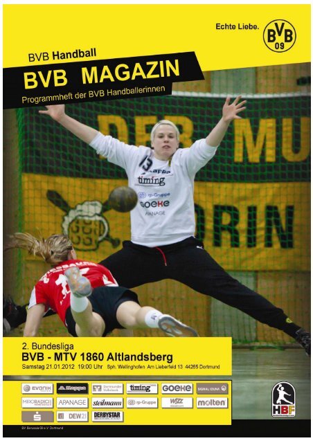 MTV 1860 Altlandsberg - Borussia Dortmund Handball