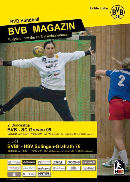 SC Greven 09 - Borussia Dortmund Handball