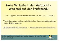 21. Tag des Milchviehhalters in Iden und Bernburg ... - Sachsen-Anhalt