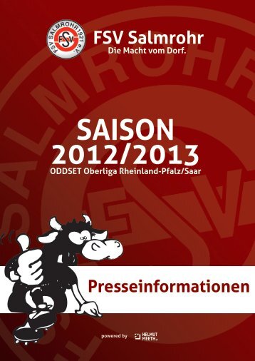 SAISON 2012/2013 - FSV Salmrohr 1921 e.V.