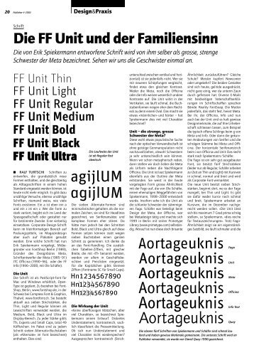 Die FF Unit und der Familiensinn - Agenturtschi