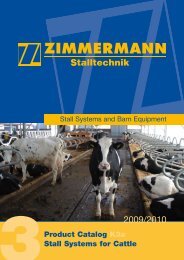 Stall Systems and Barn Equipment - Zimmermann Stalltechnik GmbH