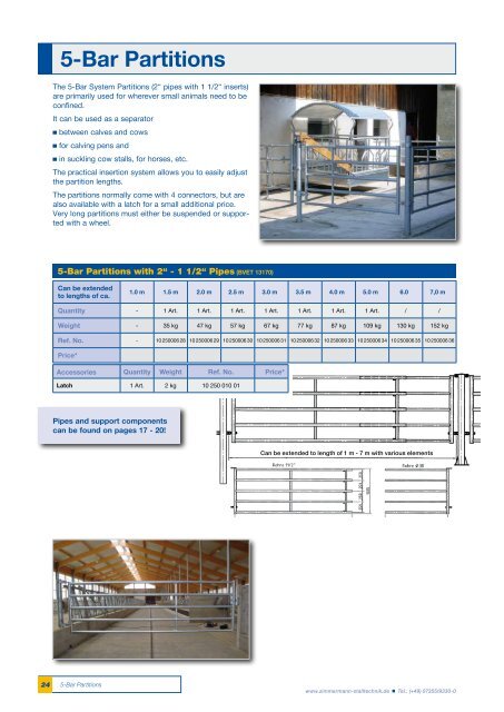 Stall Systems and Barn Equipment - Zimmermann Stalltechnik GmbH