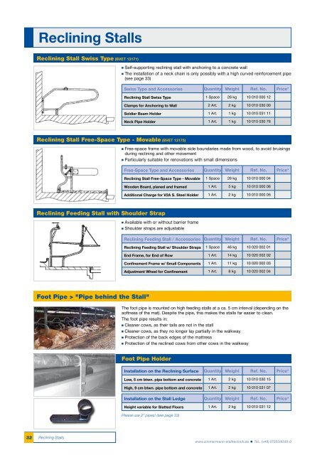 Stall Systems and Barn Equipment - Zimmermann Stalltechnik GmbH