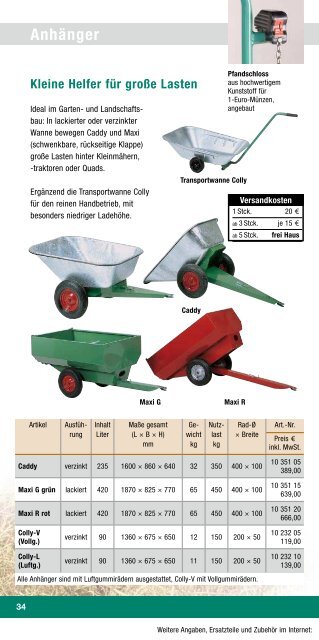 Schwarz, Prospekt Stall/Reitsport 11/12 - Schwarz Transportgeraete