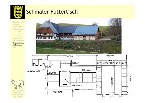 Vom Anbindestall zum Laufstall - Infodienst Landwirtschaft