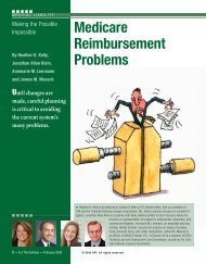 Medicare Reimbursement Problems - DRI