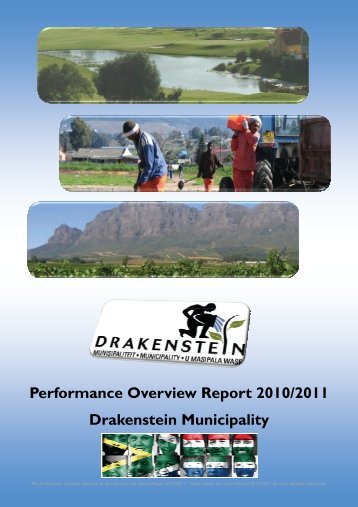 Performance Overview Report 2010/2011 Drakenstein Municipality