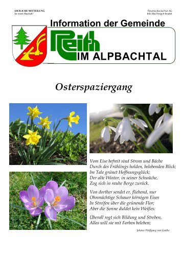 Ausgabe 2/2006 (0 bytes) - Reith im Alpbachtal - Land Tirol