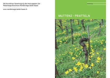 Rebenweg Muttenz-Pratteln.pdf - Online-Heimatkunde Muttenz