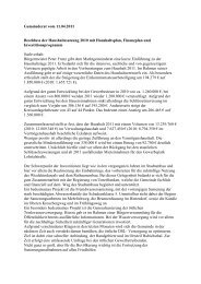 Gemeinderat vom 11.04.2011 Beschluss der ... - Frammersbach