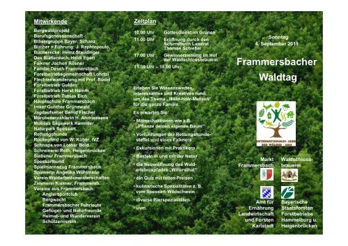 Frammersbacher Waldtag