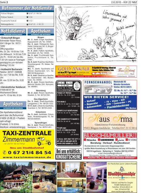 KW22 - Neue Binger Zeitung