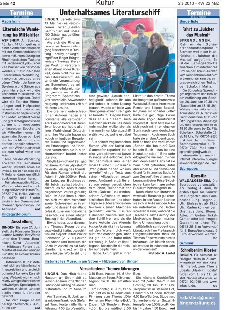 KW22 - Neue Binger Zeitung