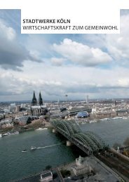 STADTWERKE KÖLN WIRTSCHAFTSKRAFT ZUM ... - BITV-Test