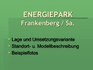 ENERGIEPARK Frankenberg / Sa.