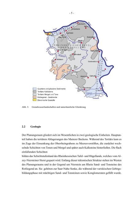 Wasserversorgungsplan - LUWG - in Rheinland-Pfalz