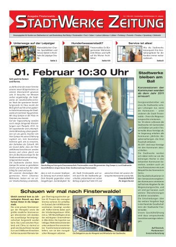 Ausgabe März 2010 - Stadtwerke Finsterwalde