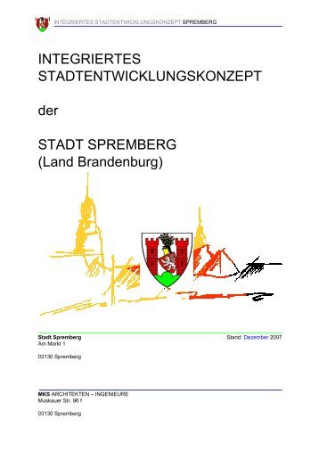 INTEGRIERTES ... - Stadt Spremberg