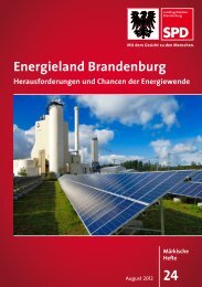 Energieland Brandenburg.Chancen und Herausforderungen - SPD ...