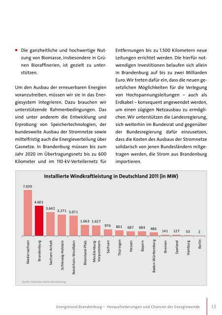 Energieland Brandenburg.Chancen und Herausforderungen - SPD ...