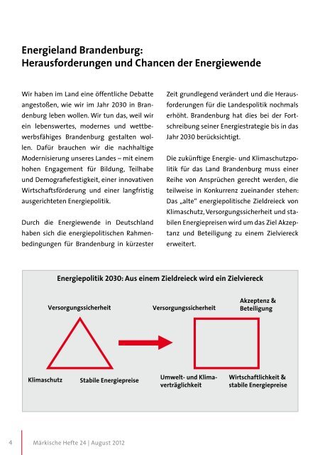 Energieland Brandenburg.Chancen und Herausforderungen - SPD ...