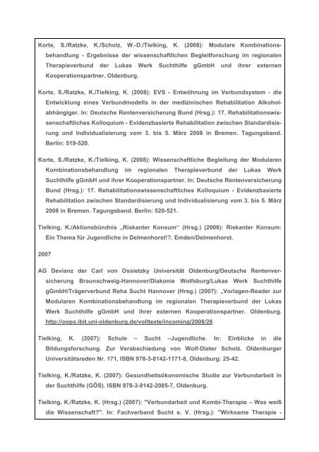 Vita und Publikationen (PDF, 78KB) - IPP - Universität Bremen