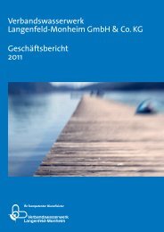 Geschäftsbericht 2011 - Stadtwerke Langenfeld