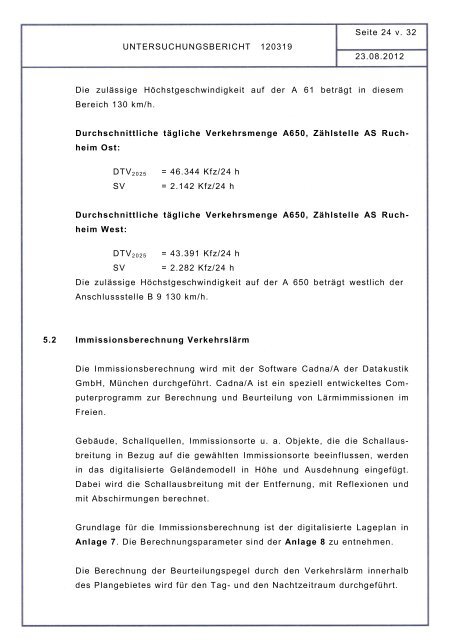 03.2 Am Römig, Abschnitt 2_Schalltechnische ... - Stadt Frankenthal