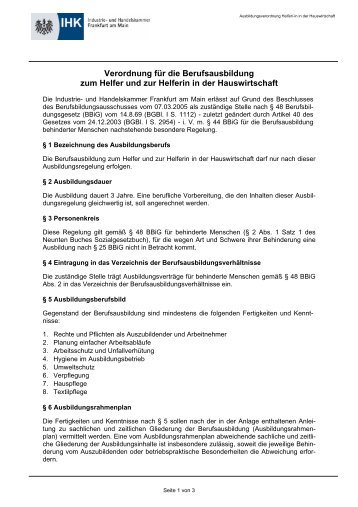 AUSBILDUNGSVERORDNUNG KFZ MECHATRONIKER PDF