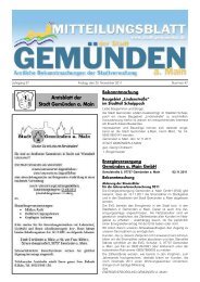 Mitteilungsblatt Nr. 43 vom 28.10.2011.pdf - Stadt Gemünden am Main