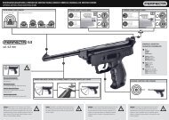 UMAREX HAMMERLI P26 /& S26 Co2 Airgun de Rechange 8 Shot .177 magazines 3 Pack