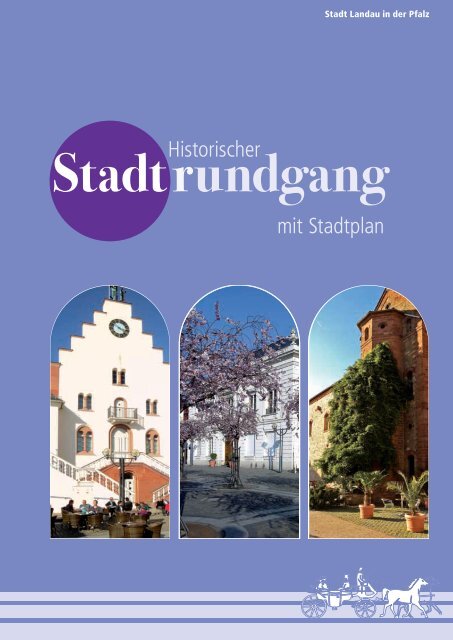 Historischer mit Stadtplan - in Landau in der Pfalz