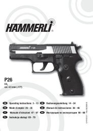 UMAREX HAMMERLI P26 /& S26 Co2 Airgun de Rechange 8 Shot .177 magazines 3 Pack