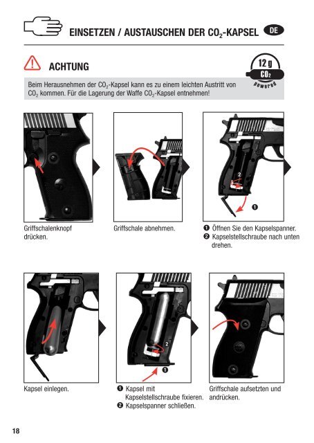 CO2 cal. 4.5 mm (.177) Operating instructions 3 - 13 ... - Frankonia