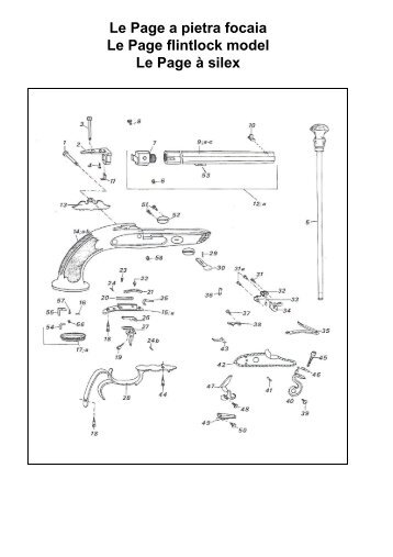 Le Page a pietra focaia Le Page flintlock model Le Page ... - Frankonia