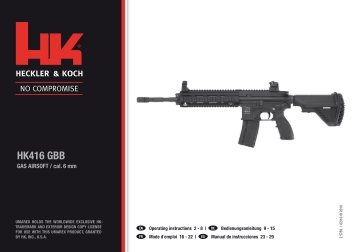 hk416 GBB - Umarex