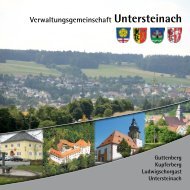 Verwaltungsgemeinschaft Untersteinach - Kupferberg