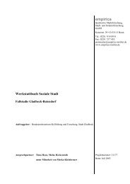 Werkstattbuch Soziale Stadt - Empirica