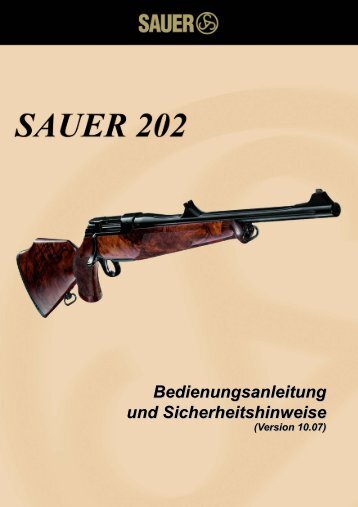 Bedienungsanleitung und Sicherheitshinweise ... - Sauer