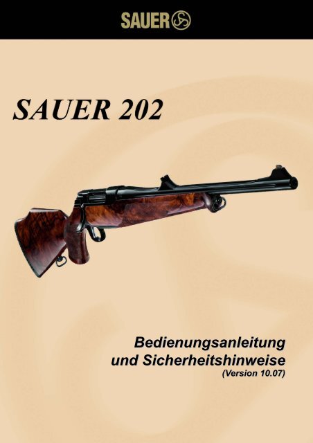 Bedienungsanleitung und Sicherheitshinweise ... - Sauer