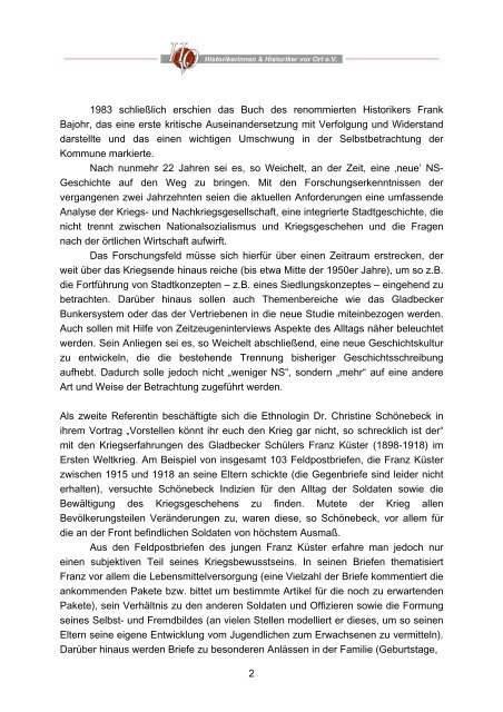 Andrea Niewerth „Stadt und Krieg im 20. Jahrhundert ...