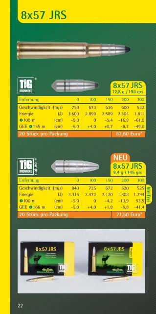 Brenneke Produkte in der Übersicht. - Frankonia