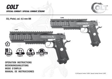 Pistola Colt Special Combat - Leopard